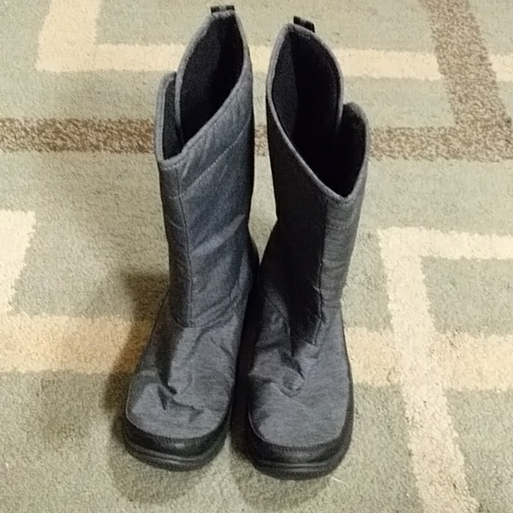 Croc Fleece Lined Winter Boots
